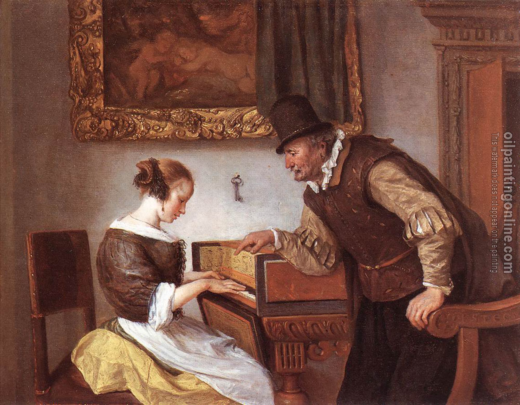 Steen, Jan - The Harpsichord Lesson